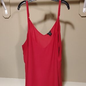 torrid Red V-Neck Spaghetti-Strap Cami